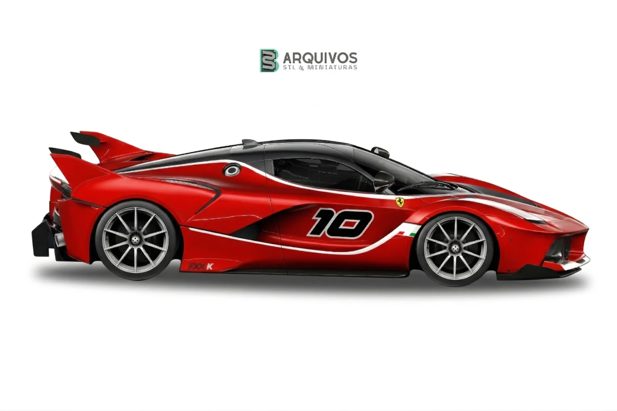 Modelo 3D STL - Ferrari FXX K 2015 — foto 2